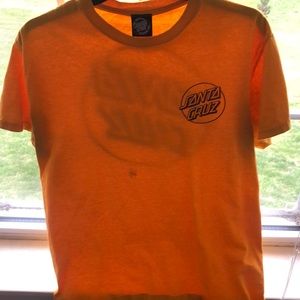 Yellow Santa Cruz shirt